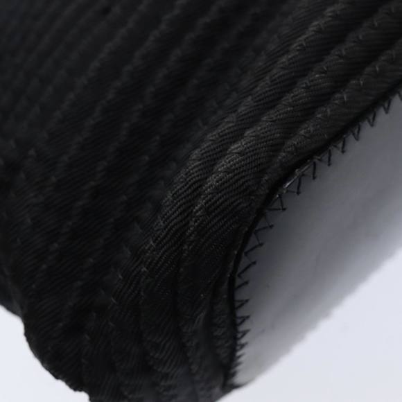 GUCCI Bamboo Hand Bag Nylon Black Auth am6667 - Picture 12 of 16